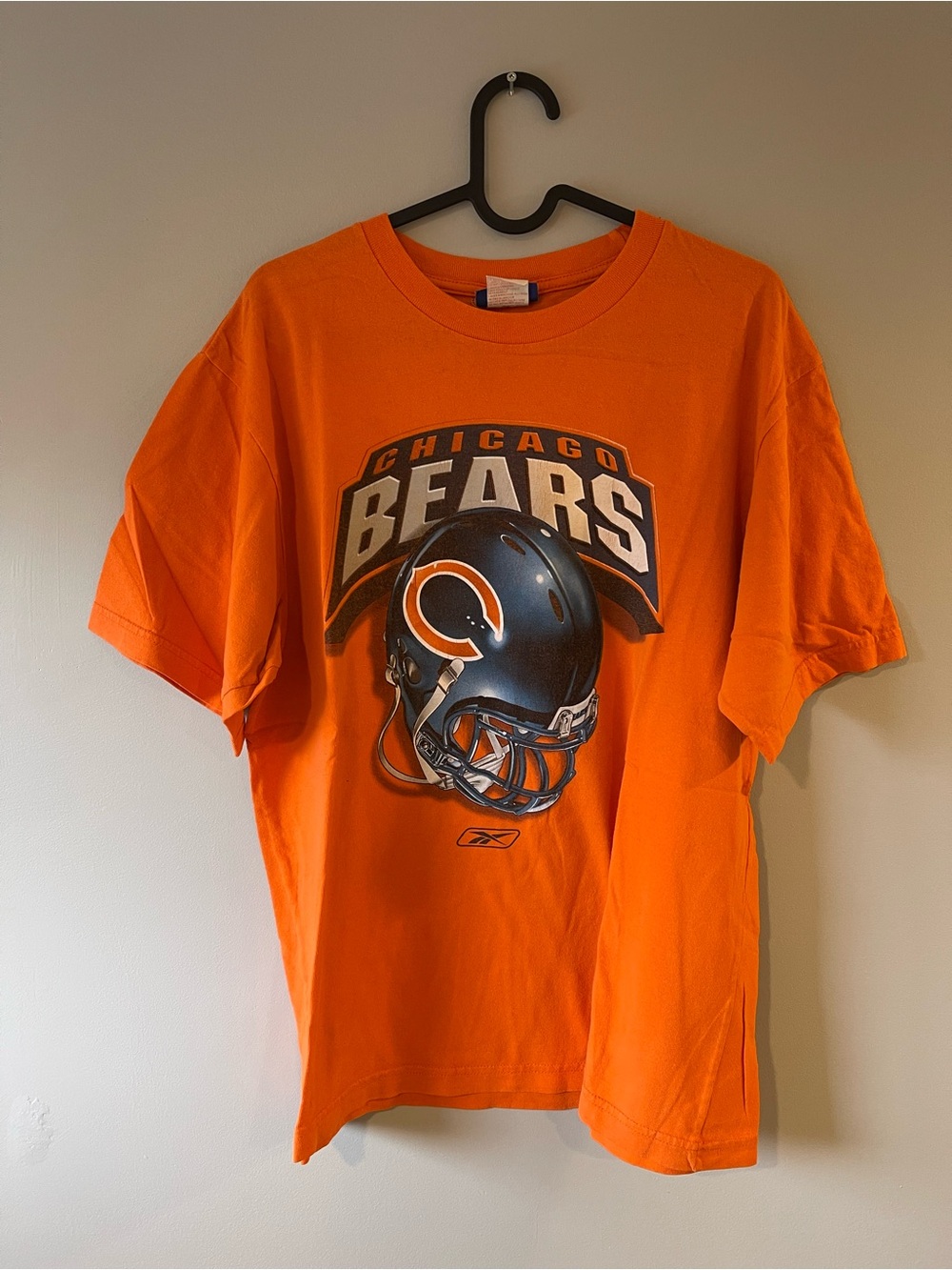Reebok Chicago Bears Orange Graphic Tee